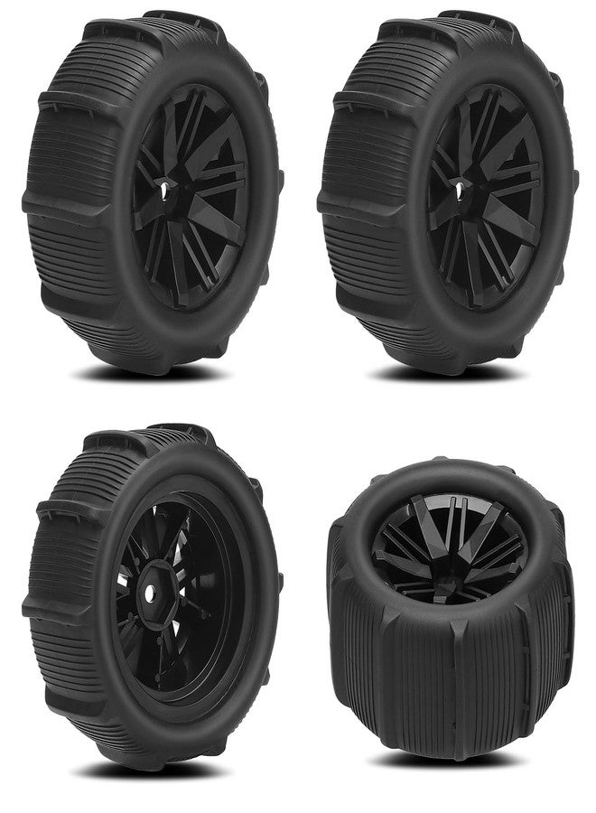 daitoku 1/16 RC Tires, daitoku RC Paddles Buggy Tires 12mm Hex Hub RC Car Beach Tires for SCY MJX HBX H16 16889 16890 16890A H16E H16BM H16GT H16DR HB17 144001 144002 124016 Master RC Car - Image 1